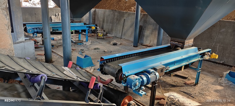 智能自动配料系统+自动称重皮带给料机安装完毕，打造自动化高质量生产线